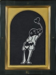 額装「愛のシリーズ　二人で！！」 51.0×37.5cm