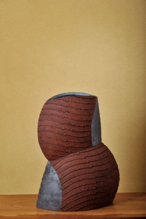 伊豆土段扁壺 2014年 20×35×50㎝