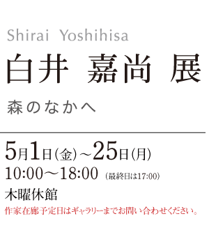 白井 嘉尚 展