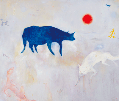 春と水蒸気　162×194cm 2003年