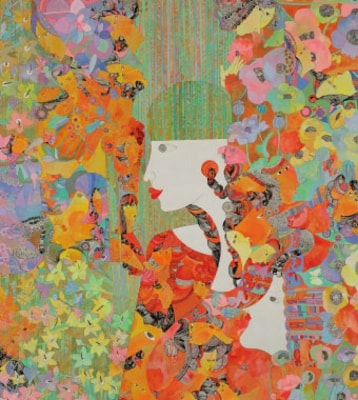 「私のアルバム」（部分）2005年富嶽ビエンナーレ展