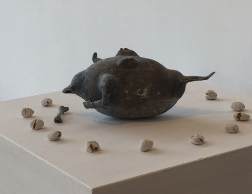 オブジェ：「飛翔願望」2016年