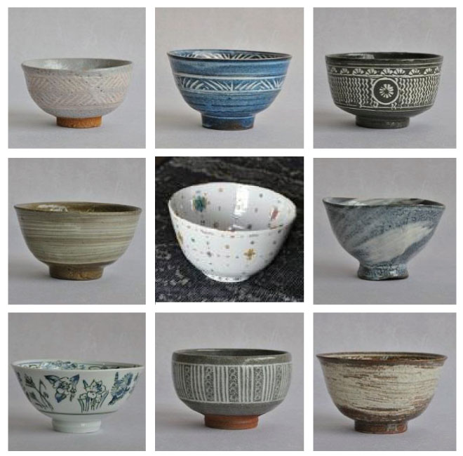 創作 三島暦の抹茶茶碗展